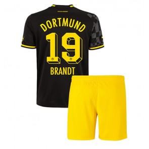 Borussia Dortmund Julian Brandt #19 babykläder Bortatröja barn 2022-23 Korta ärmar (+ Korta byxor)